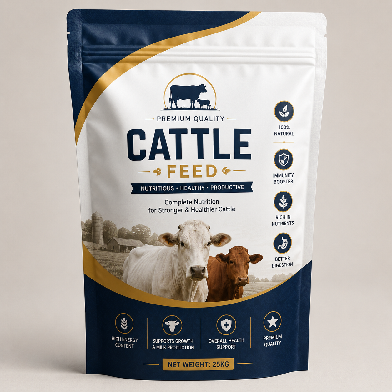 Cattle Feed Packaging