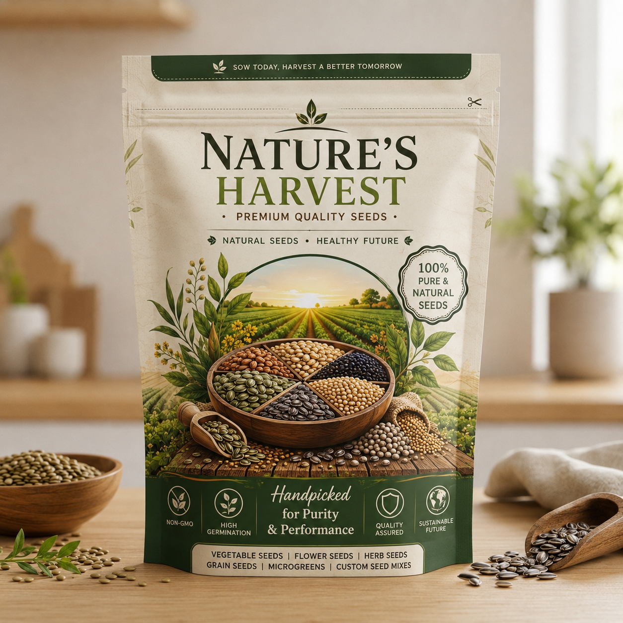 Seeds Packaging